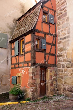  the Village of Turckheim in the province of Alsace in France in Europe