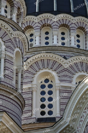 EUROPA, OSTEUROPA, BALTIKUM, LETTLAND, RIGA, HAUPTASTADT, ALTSTADT, KIRCHE, RUSSISCH ORTHODOXE KIRCHE,  