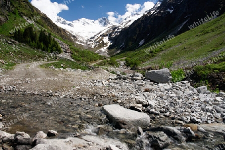 Floitengrund, Zillertal, Oesterreich