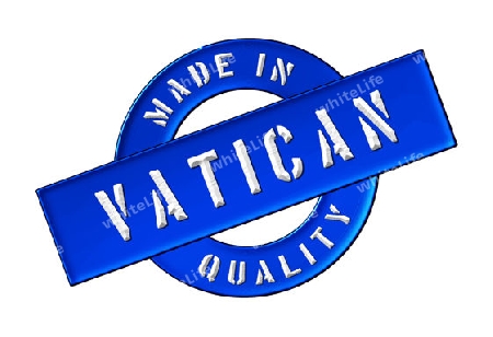 Made in Vatican - Quality seal for your website, web, presentation