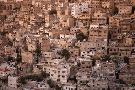 The City Centre of the City Amman in Jordan in the middle east.