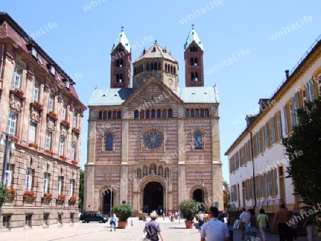 Speyer Stadtbild mit Dom