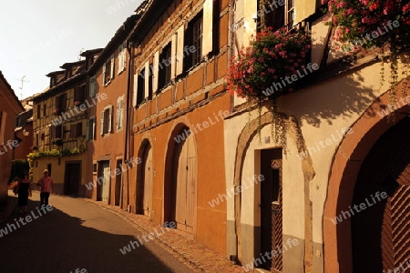  the Village of Turckheim in the province of Alsace in France in Europe