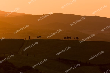 Toskana Sonnenuntergang