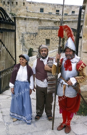 The Historical how at the Fort St Elmo in the Old Town in the City of Valletta on Malta in Europe.