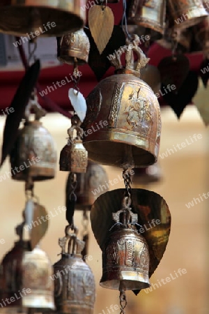 Die Architektur des Wat Phra That Doi Suthep Tempel in Chiang Mai im Norden von Thailand. 