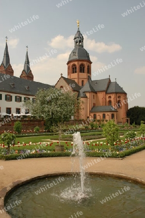 Brunnen im KLostergarten Seligenstadt