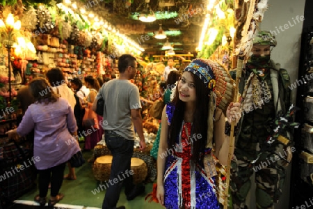 Ein Shop im Platinum Fashion Mall in der Innenstadt rund um den Siam Square Stadtteil im Zentrum der Hauptstadt Bangkok in Thailand. 