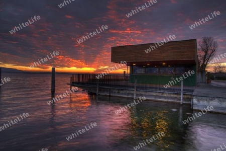 Sonnenuntergang Zugersee