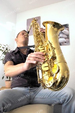 Saxophonspieler 07