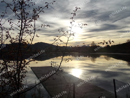 Abendstimmung am See