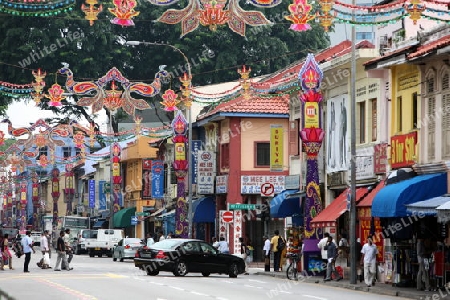 Asien, Suedost, Singapur, Insel, Staat, Stadt, City, Little India, Marktstrasse, Markt,  Gasse, Alltag, Wirtschaft, Zentrum, Altstadt,  