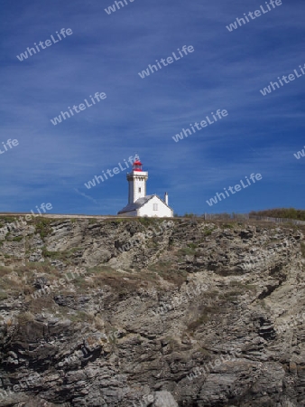 Phare de Poulains  auf der Belle Ile