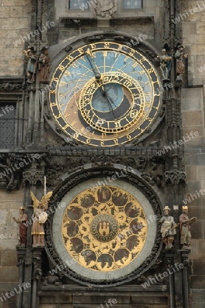 Astronomische Uhr am Altst?dter Rathaus in Prag