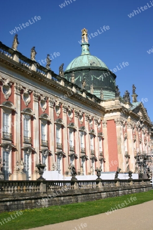 Im Neuen Palais von Potsdam,