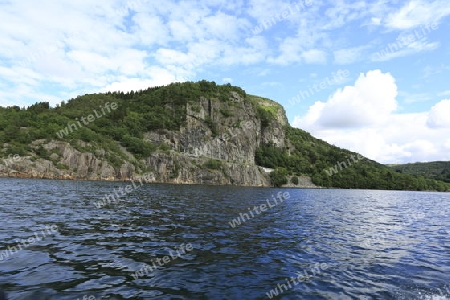 auf dem Fjord