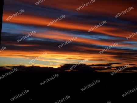 Sonnenuntergang ?ber der Stadt 