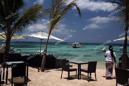 Asien, Suedost, Indonesien, Bali, Nusa Lembongan, Insel, Strand, Landschaft, Meer,  Hotel, Restaurantreisen, Ferien  (Urs Flueeler) 