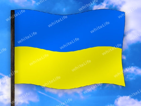 Fahne Ukraine