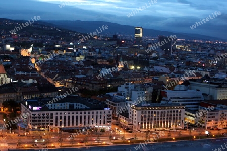  EU, Osteuropa, Slovakei, Slovakia, Slowakei, Kultur, Tradition, Sommer, Europa, Osteuropa, Slowakei, Hauptstadt, Bratislava, Altstadt,  Sommer, Panorama, Ubersicht, Donau, 