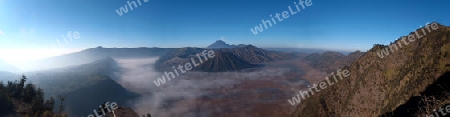 Panorama, Vulkan Mount Bromo