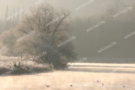 Winterlandschaft an der Ruhr