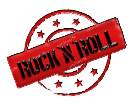 Sign and stamp for your presentation, for websites and many more named Rock'n'Roll