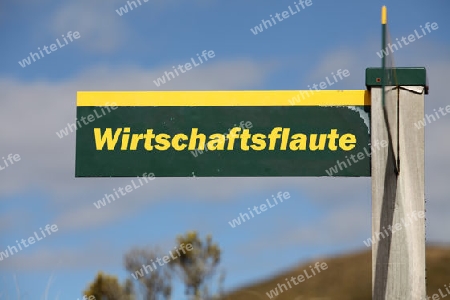 Wirtschaftsflaute