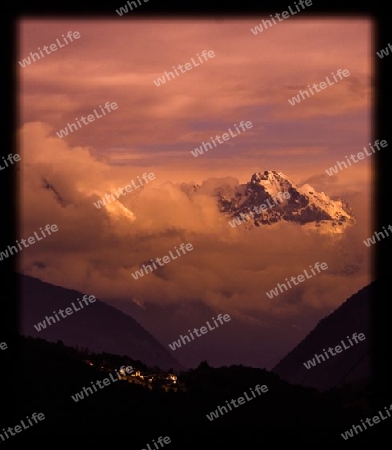 Gebirge,WolkenStimmung