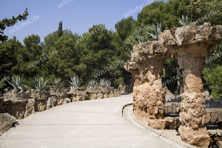 Barcelona - Geull park von Gaudi