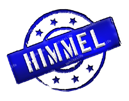 Sign, symbol, stamp or icon for your presentation, for websites and many more named HIMMEL