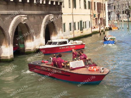 Feuerwehr in Venedig