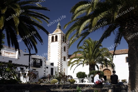 the Village Betancuria on the Island Fuerteventura on the Canary island of Spain in the Atlantic Ocean.