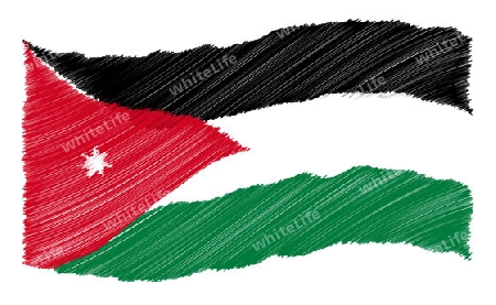 Jordan - The beloved country as a symbolic representation as heart - Das geliebte Land als symbolische Darstellung als Herz