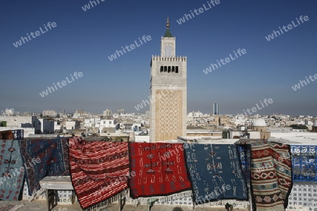 AFRIKA, NORDAFRIKA, TUNESIEN, TUNIS, ALTSTADT, MEDINA, SOUQ, GROSSE MOSCHEE,   