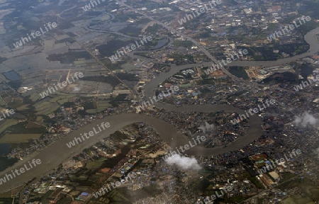 Die Landwirtschaft am rande der Stadt Bangkok in Thailand in Suedostasien.