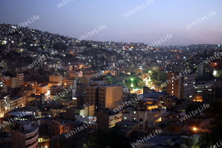 The City Centre of the City Amman in Jordan in the middle east.