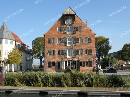 Wolgast, Speicher im alten Hafen