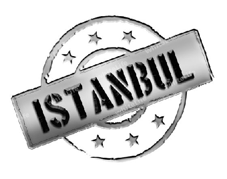 Sign and stamp for your presentation, for websites and many more named Istanbul
