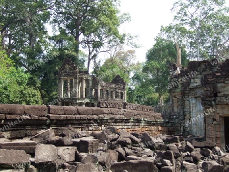 Kambodscha - alter Tempel in Angkor 