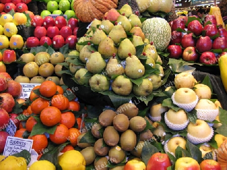 Marktstand in Barcelona