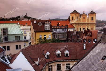 Die Altstadt von Bratislava der Hauptstadt an der Donau in  der Slowakei in Osteuropa. 