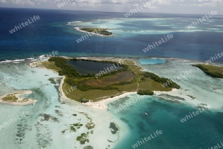 Suedamerika, Karibik, Venezuela, Los Roques, Insel, Atoll, Archipfel, Luftbild, Wolken, Klima, Meer, Wetter, Reef, Lagune, Ferien, Beach, Strand, Badeinsel, See