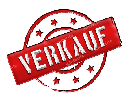 VERKAUF - Zeichen, Symbol im Retro Stil fuer Praesentationen, Prospekte, Internet, ...