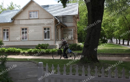 The smal town of Druskininkai in the south of Vilnius and the Baltic State of Lithuania,  