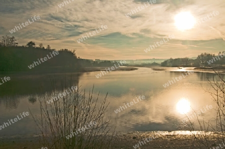 Sonnenaufgang am See