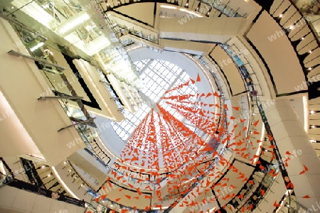 Das Shopping Center Central World Plaza beim Siam Square im Zentrum von Bangkok der Hauptstadt von Thailand in Suedostasien