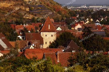  the Village of Turckheim in the province of Alsace in France in Europe