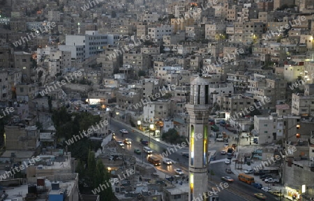 The City Centre of the City Amman in Jordan in the middle east.