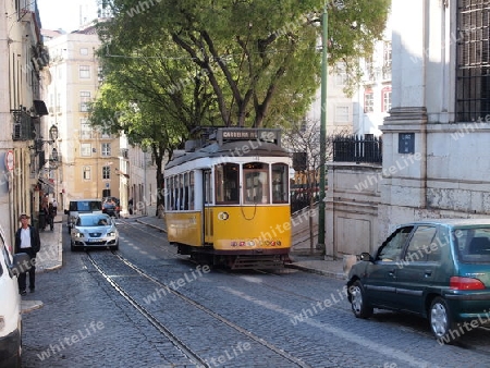 Strassenbahn in Lissabon